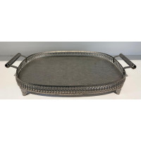 Bandeja de Prata Velha Bandeja de Prata Velha